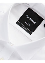 Load image into Gallery viewer, Rembrandt York White Herringbone Shirt