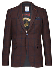 Load image into Gallery viewer, Fish Named Fred Big Check Blazer (Sand or Red)