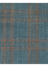 Load image into Gallery viewer, Rembrandt Hawker Teal Blue & Brown Check Blazer