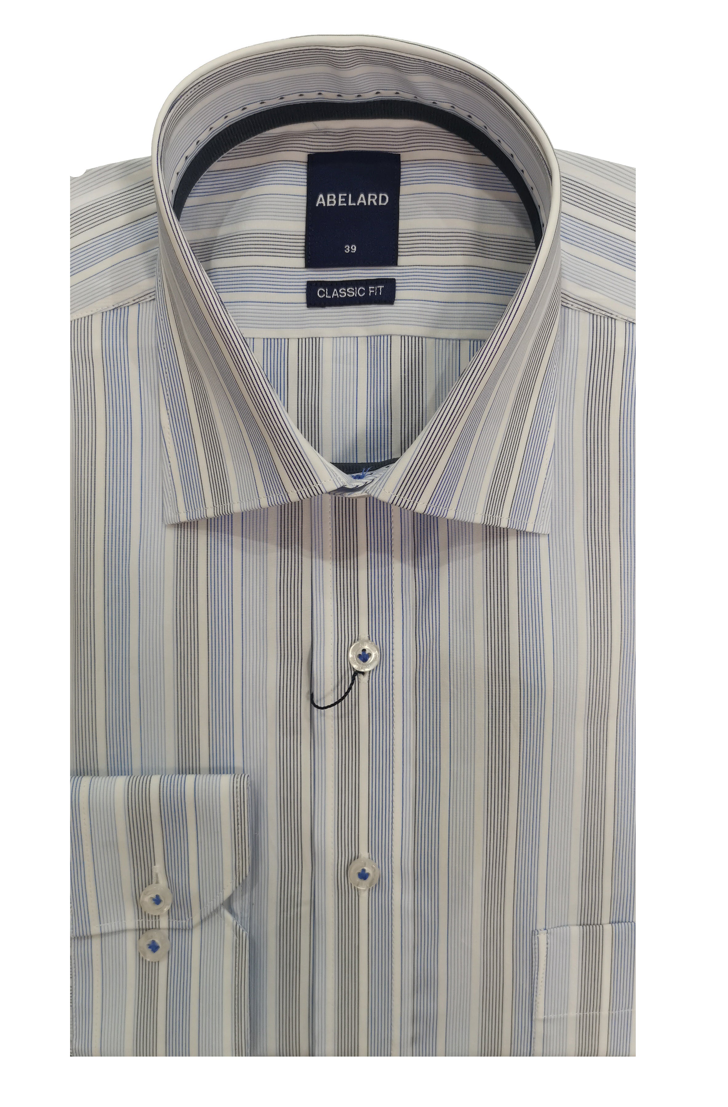 ABELARD | Arles Zig-Zag Slim Business Shirt