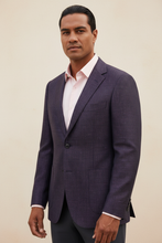 Load image into Gallery viewer, Kai in Dark Jacquard Blazer – Fresh Attempt