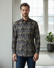Load image into Gallery viewer, Oscar Shirt Navy - Aiden