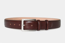 Load image into Gallery viewer, Robert Charles Hand Buffed Brown Leather Belt

