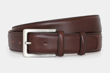 Load image into Gallery viewer, Robert Charles Hand Buffed Brown Leather Belt
