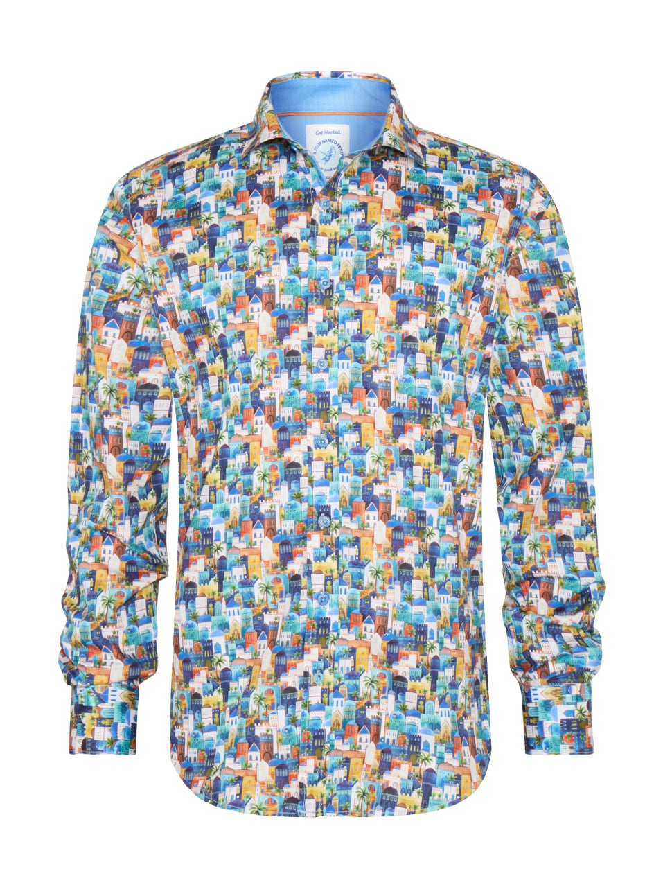 Fish Named Fred Blue Town Shirt