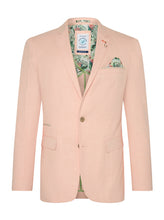 Load image into Gallery viewer, Fish Named Fred Peach Pink Blazer
