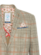 Load image into Gallery viewer, Fish Named Fred Brown Big Check Blazer
