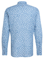 Load image into Gallery viewer, Fil Noir Blue Floral Roma Shirt
