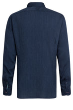 Load image into Gallery viewer, Fil Noir Dark Blue Giuseppe Shirt
