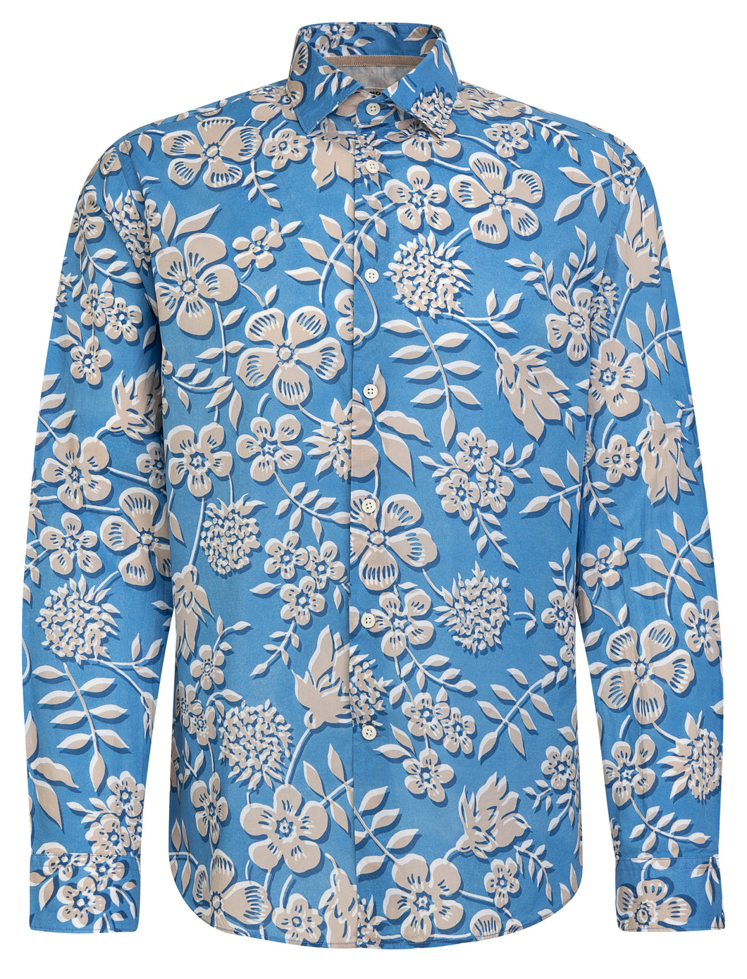Fil Noir Blue Roma L/S Shirt