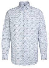 Load image into Gallery viewer, Fil Noir Light Blue Floral Sebastiano Shirt
