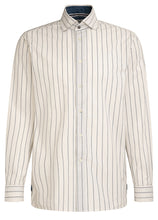 Load image into Gallery viewer, Fil Noir Blue Stripe Giuseppe Shirt
