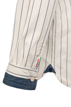 Load image into Gallery viewer, Fil Noir Blue Stripe Giuseppe Shirt
