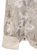 Load image into Gallery viewer, Fil Noir Brown Floral Roma Shirt
