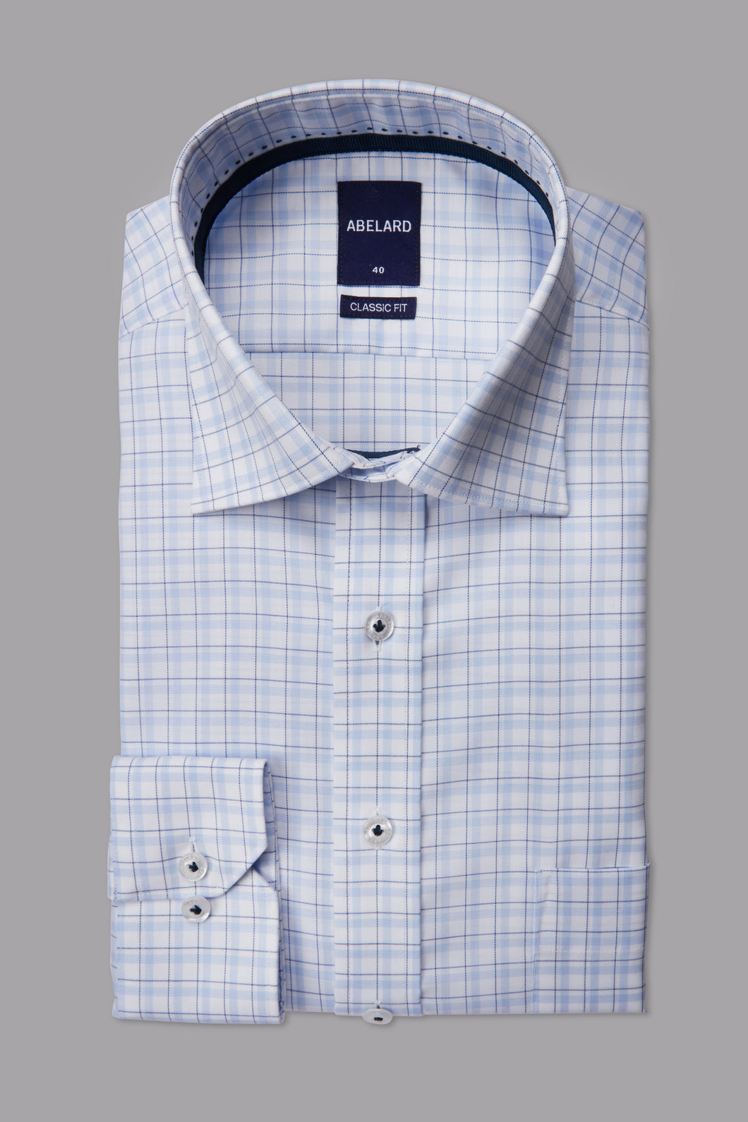 Abelard Praiano Twill Check Shirt