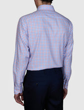 Load image into Gallery viewer, Abelard Orange Cap Ferrat Check Shirt
