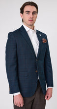 Load image into Gallery viewer, Savile Rowe Abram Olive Check Blazer
