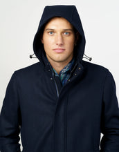 Load image into Gallery viewer, Rembrandt Aro Navy Water Resistant Parka
