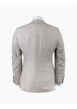 Load image into Gallery viewer, Rembrandt Malta Houndstooth Linen Jacket
