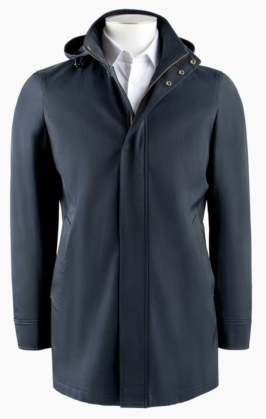 Rembrandt Aro Navy Water Resistant Parka