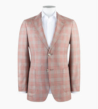 Load image into Gallery viewer, Rembrandt Malta Pink &amp; Sage Glen Check Blazer
