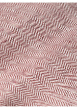 Load image into Gallery viewer, Rembrandt Malta Pink H'Bone Linen Blazer
