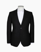 Load image into Gallery viewer, Rembrandt Malta Black Linen Blazer
