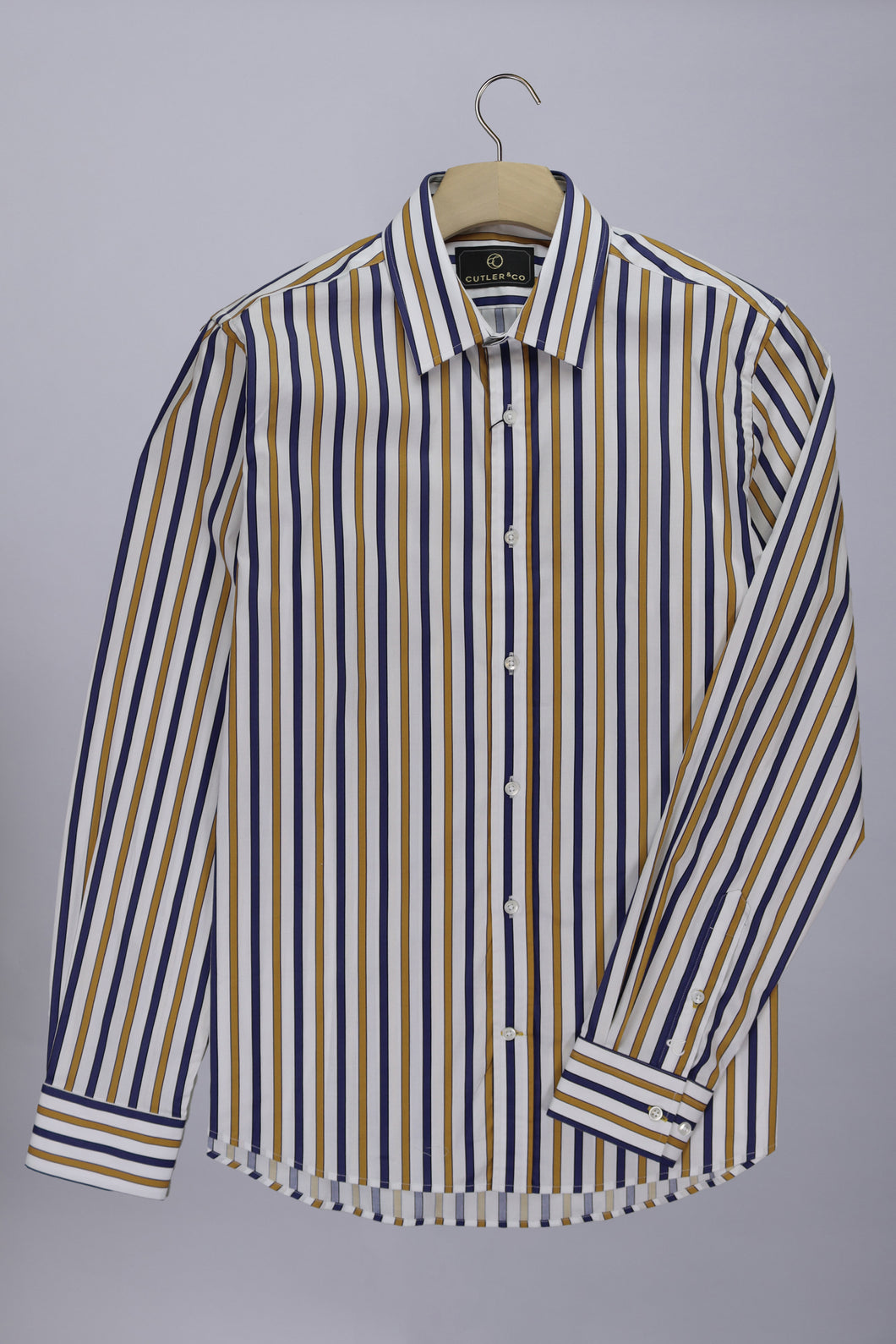 Cutler & Co Yellow Stripe L/S Shirt