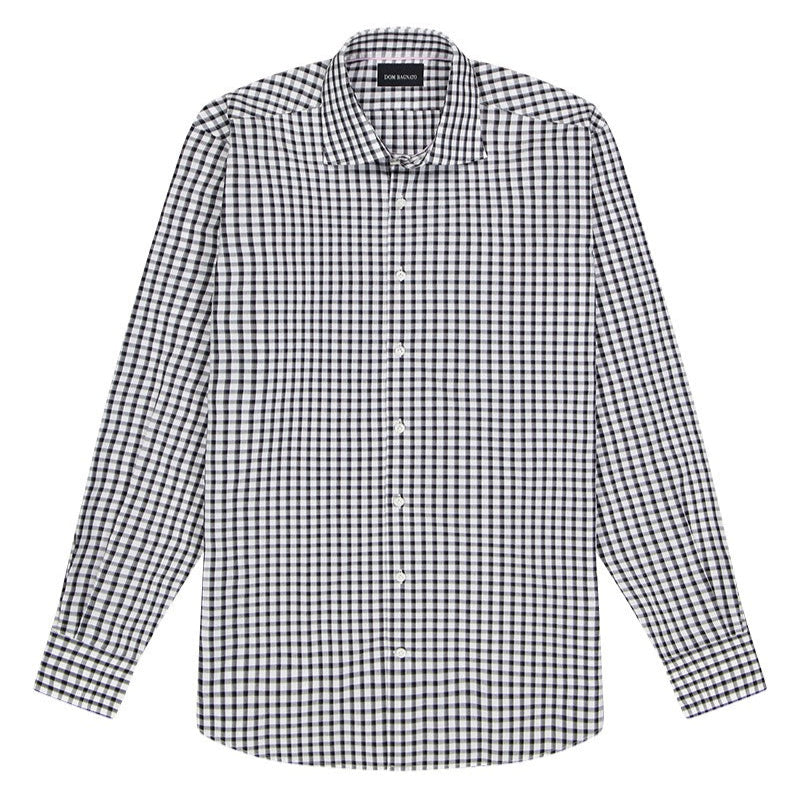 Dom Bagnato Black Check Marcell Shirt