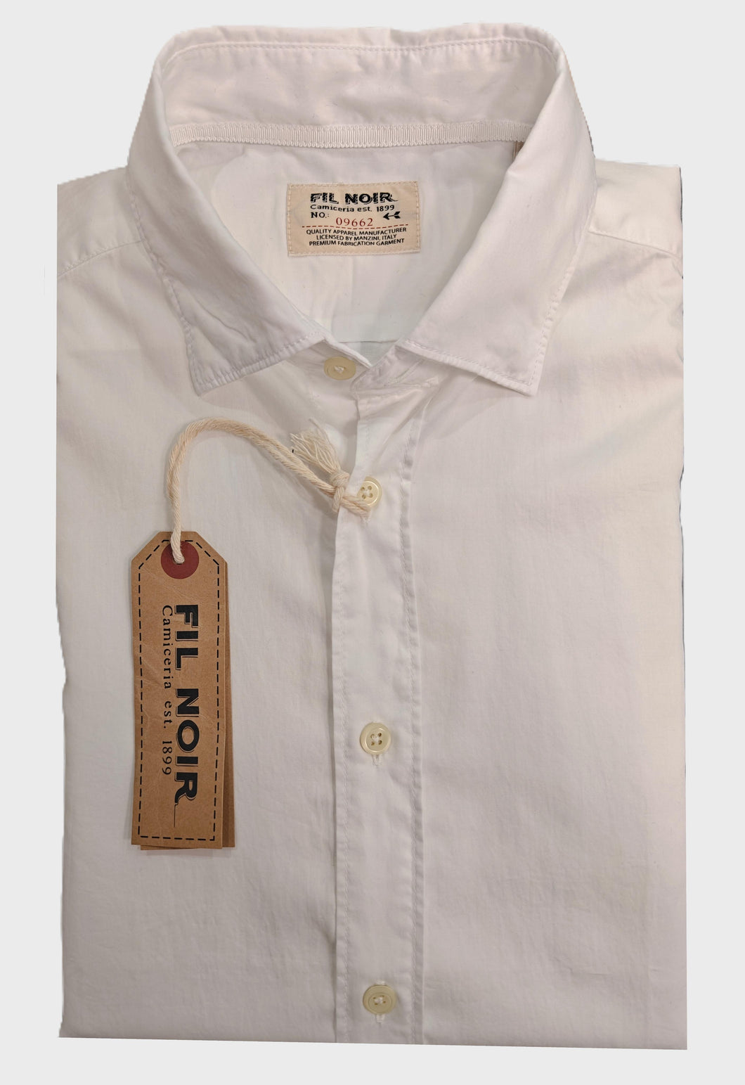 Fil Noir White Treviso L/S Shirt