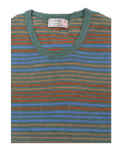 Load image into Gallery viewer, Silverdale Stripe Crew Merino Jersey (2 Colours)
