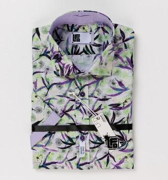 Lichfield Lilac Floral S/S Shirt