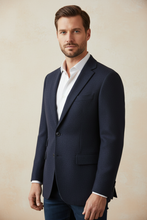 Load image into Gallery viewer, Aiden in Navy Blazer
