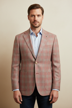 Load image into Gallery viewer, Aiden in Rose Plaid – Option B
