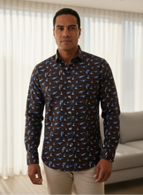 Load image into Gallery viewer, Brown Seagull Shirt - Chief Kai
