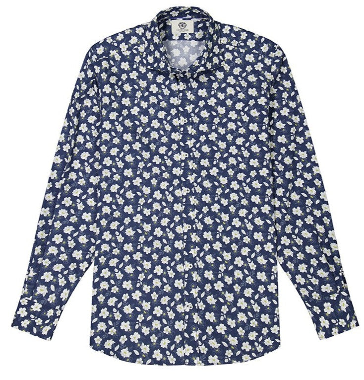 Cambridge Navy Blue Carlton Shirt