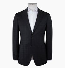 Load image into Gallery viewer, Rembrandt Cooper-Lotus Charcoal &amp; Blue Check Suit
