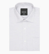 Load image into Gallery viewer, Rembrandt Sinatra White, Blue &amp; Brown Shirt
