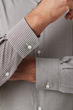 Load image into Gallery viewer, Cambridge Parkdale Chocolate Stripe Shirt
