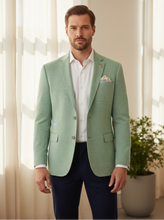 Load image into Gallery viewer, Mint Pique Blazer - Aiden

