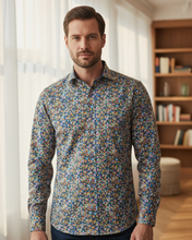 Load image into Gallery viewer, Multicolour Floral Star Shirt - Aiden Paisley
