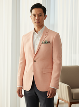 Load image into Gallery viewer, Peach Pink Blazer - Zain Taichi
