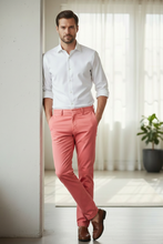 Load image into Gallery viewer, Salmon Chino - Elbow Down
