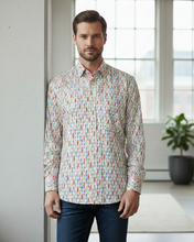 Load image into Gallery viewer, Surfboard Print Shirt - Aiden Paisley
