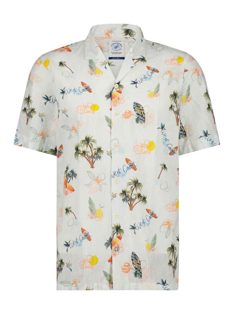 Fish Named Fred SS Tropical Shirt