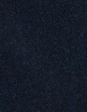 Load image into Gallery viewer, Compton Navy Herringbone Overcoat
